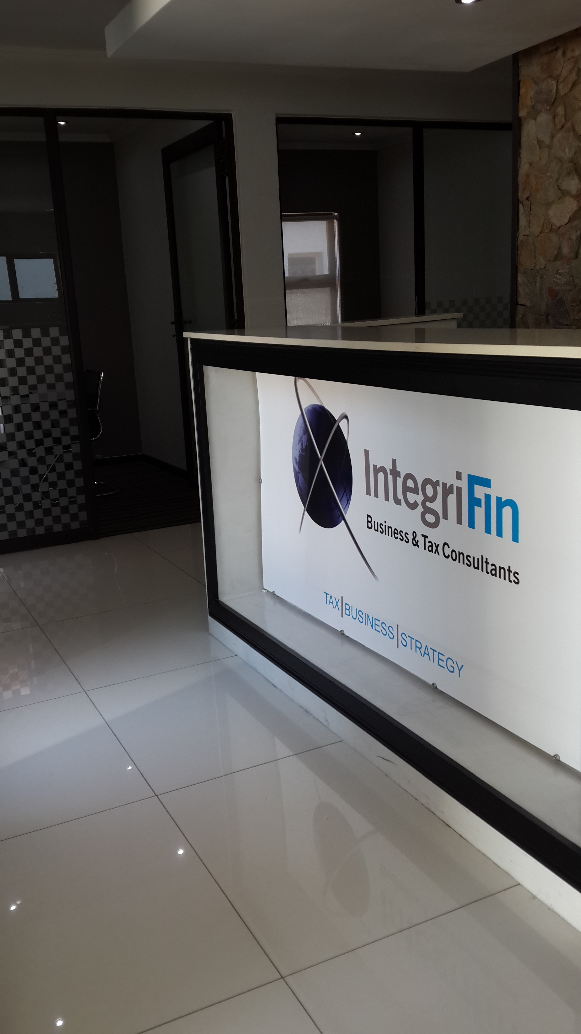 IntegriFin Reception Area
